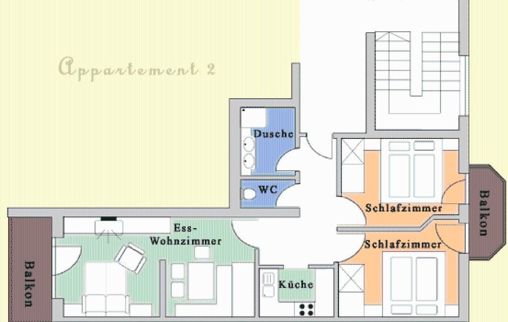 Trofana Appartements Solden Bilik gambar